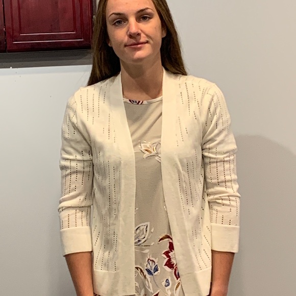 NWT-Nina Leonard, 3/4 Sleeve, Open Front, Bolero. - Picture 5 of 5